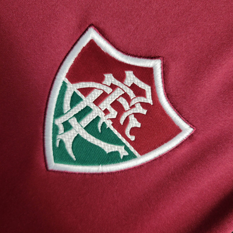 Camisa Feminina Oficial do Fluminense 23/24 Baby Look - Treino