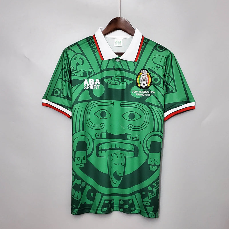 Camisa Retrô do México 1998