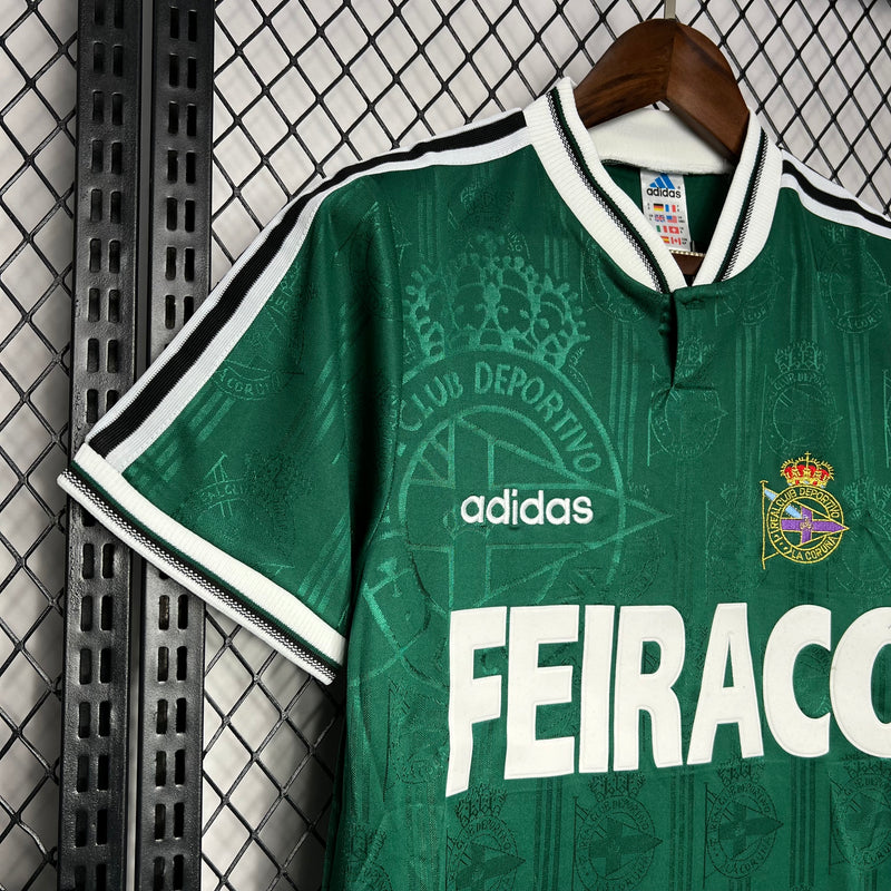 Camisa Retrô do Deportivo la Coruña 1999/2000 - Versão Retrô