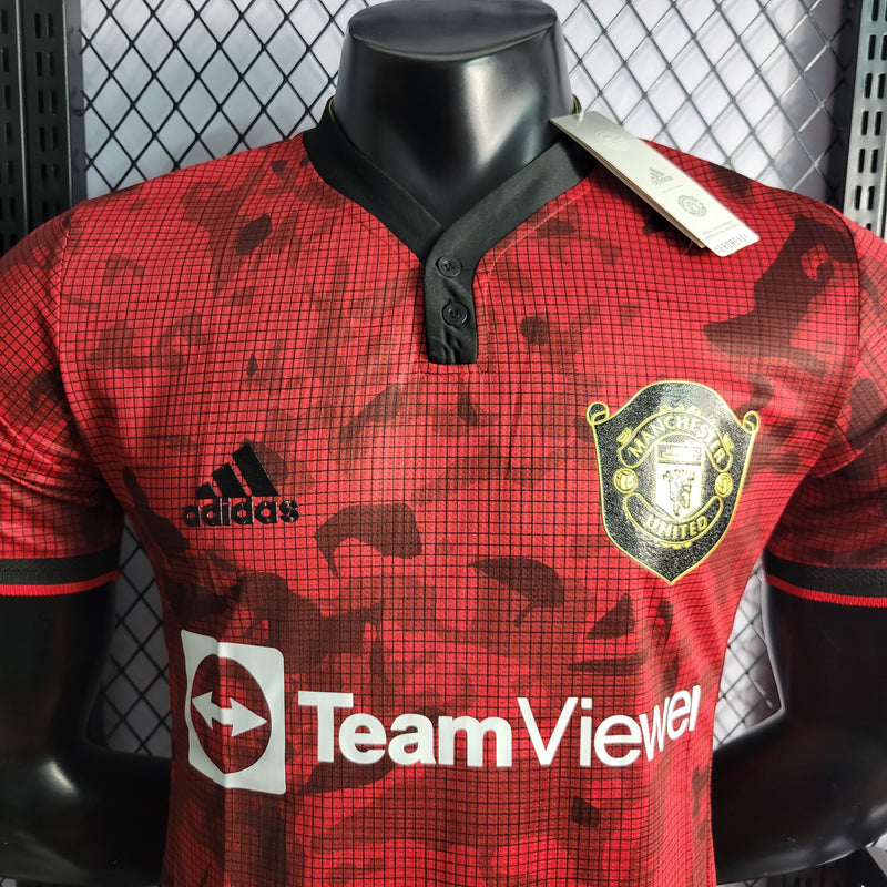 Camisa Oficial do Manchester United 22/23 Versão Jogador - Treino