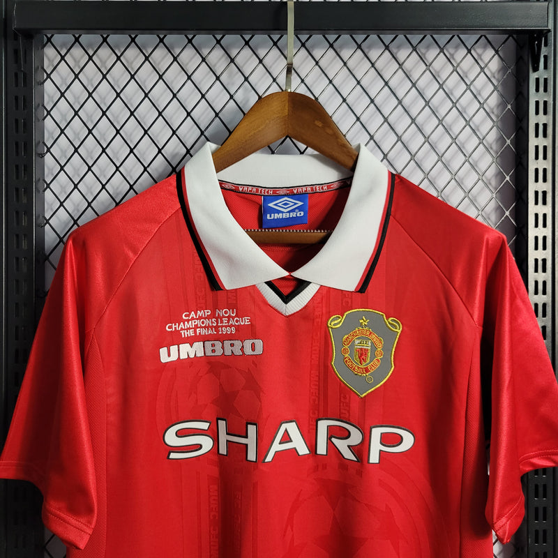 Camisa Retrô do Manchester United 1999/2000