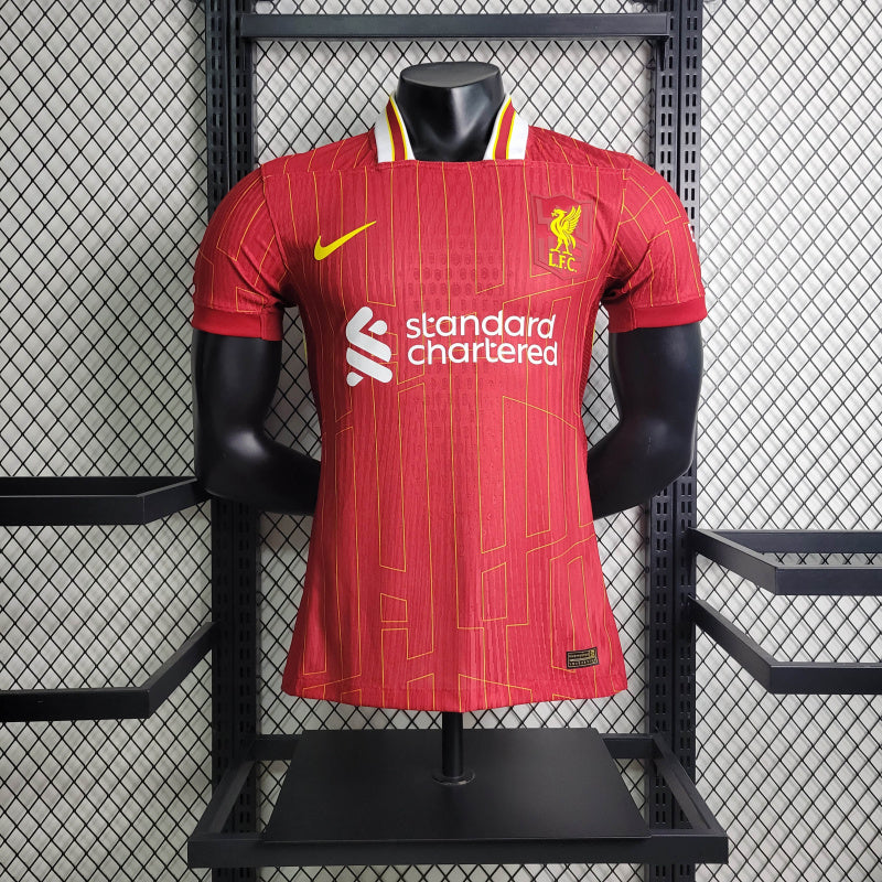 Camisa Oficial do Liverpool 24/25 - Versão Jogador