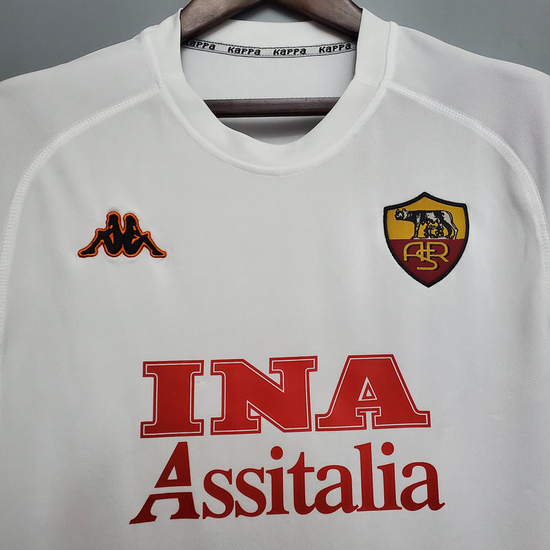 Camisa Retrô do Roma 2000/2001