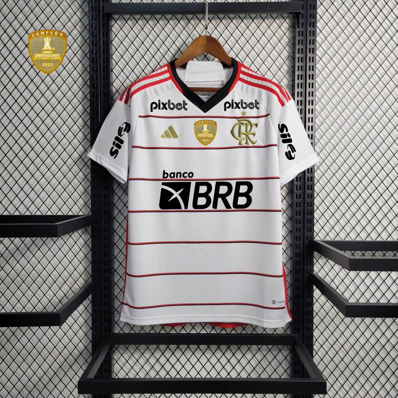 Camisa 2 Oficial do CR Flamengo 23/24 Versão Torcedor - Libertadores