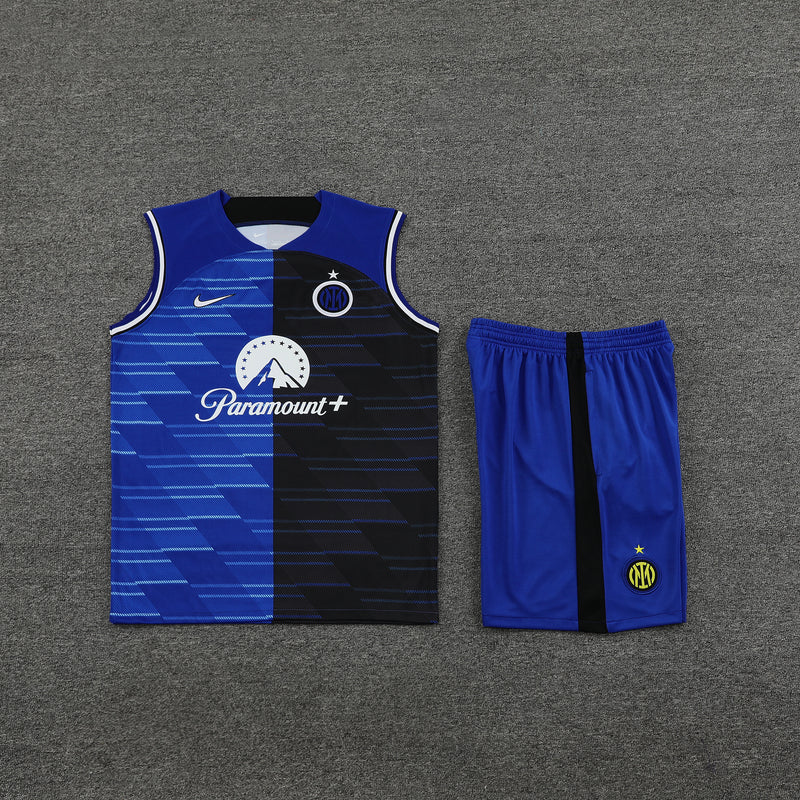 Kit Oficial da Inter de Milão 24/25 - Treino