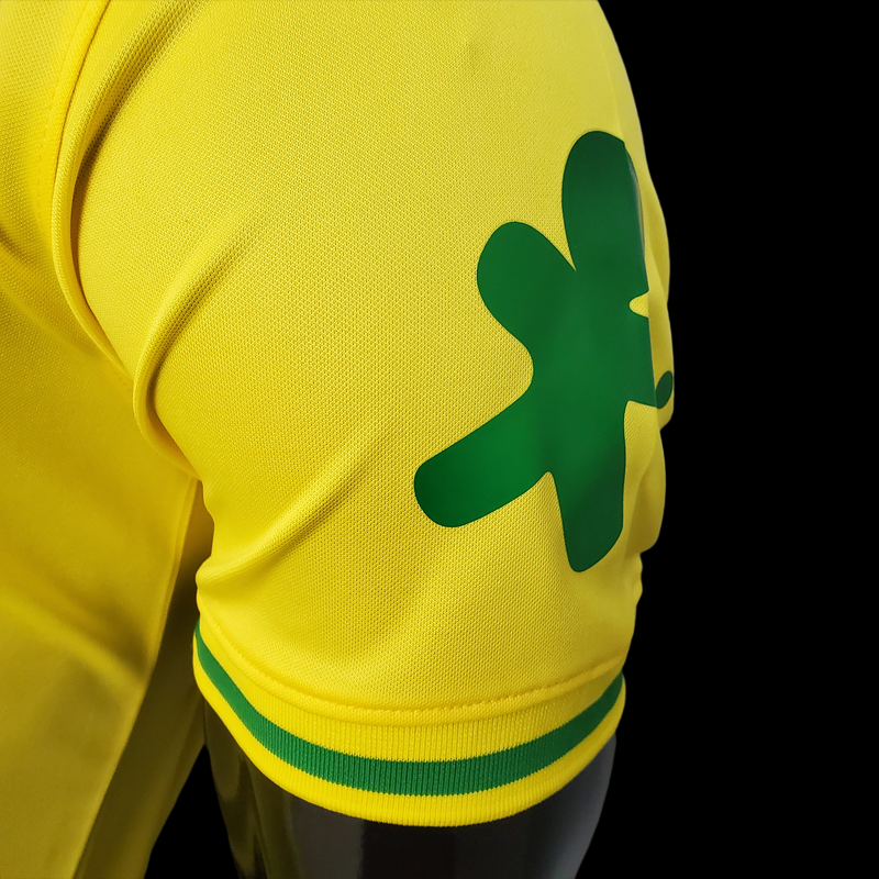 Camisa Oficial do Brasil 22/23 Pré Jogo - Completa com Patrocínios