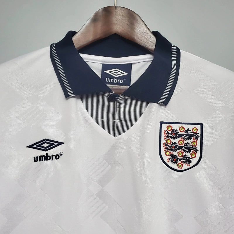 Camisa Retrô da Inglaterra 1990