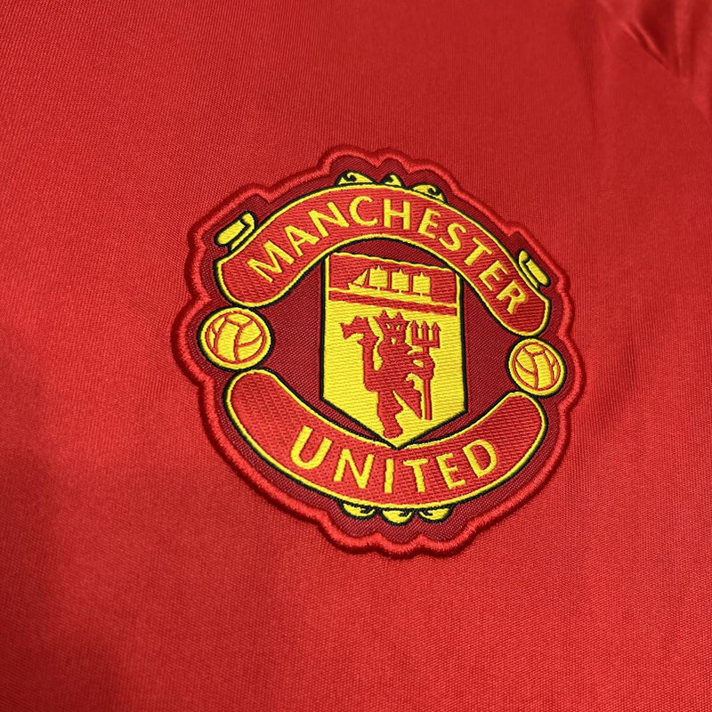 Camisa Oficial do Manchester United 24/25 Versão Torcedor - Pré Jogo