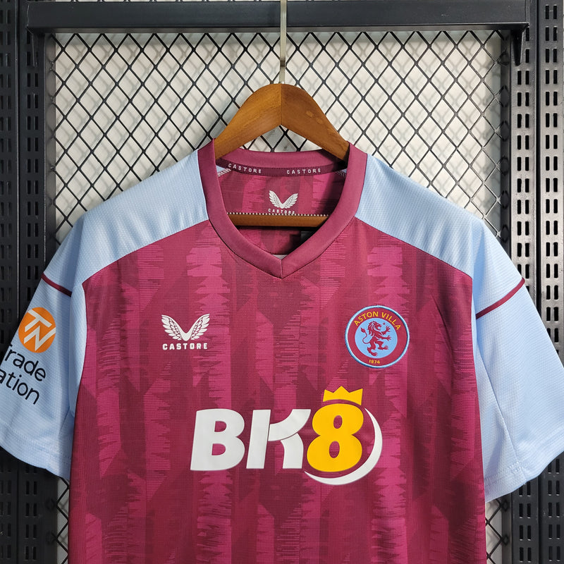 Camisa Oficial do Aston Villa 23/24 - Versão Torcedor