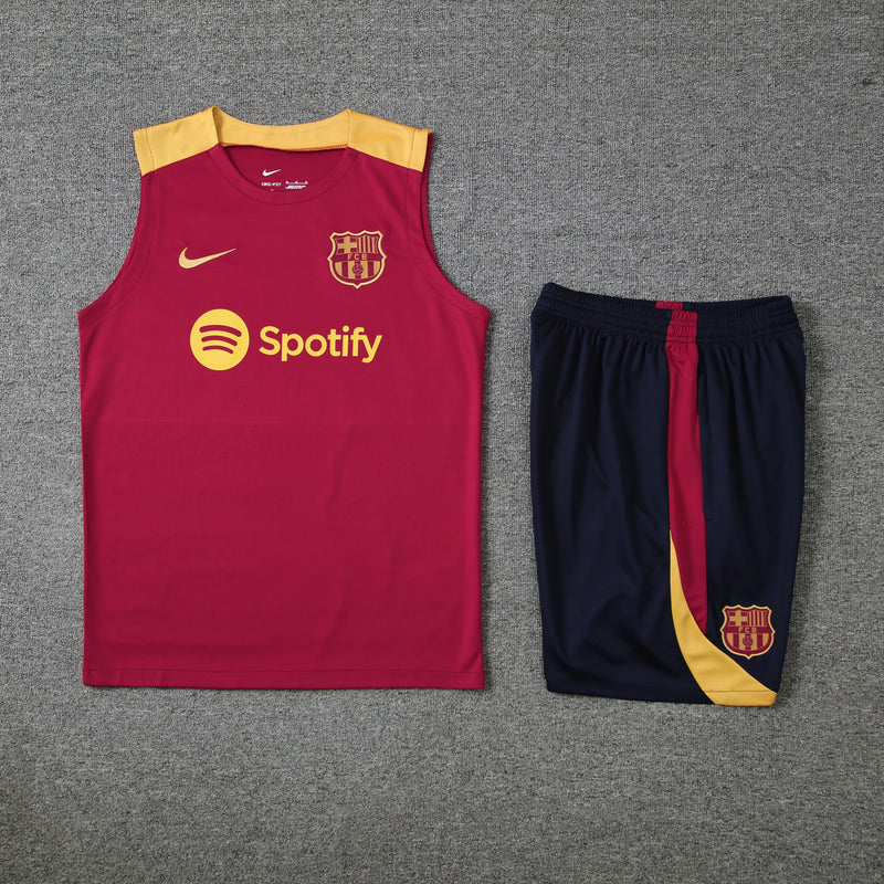 Kit Oficial do Barcelona 24/25 - Treino