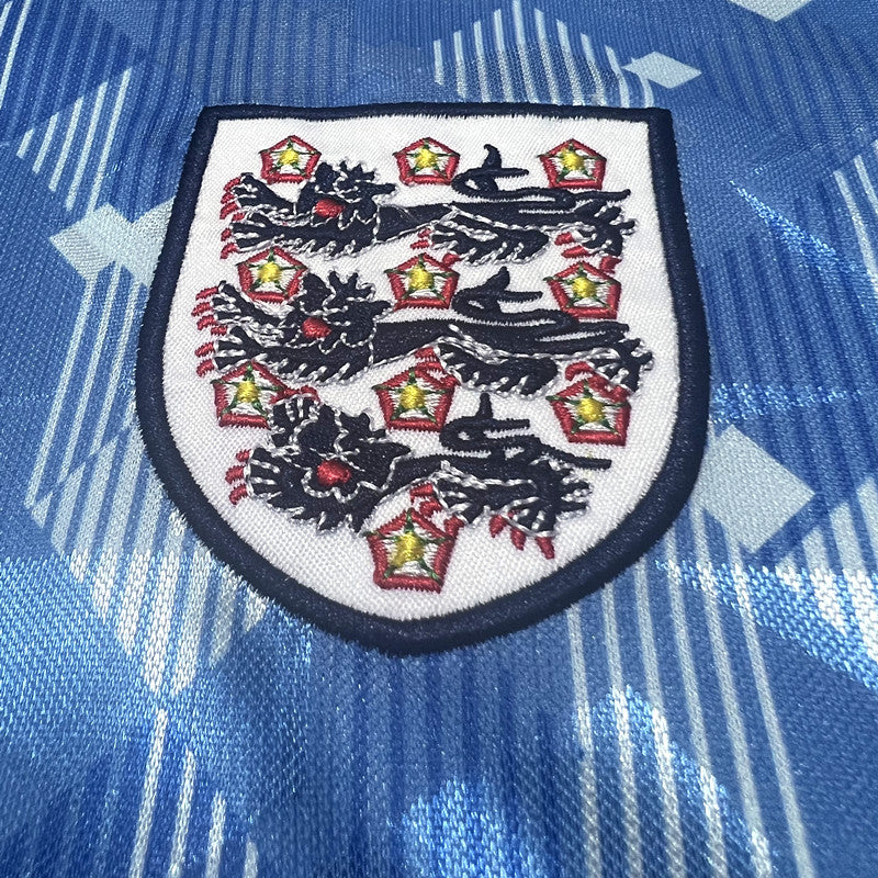 Camisa Retrõ da Inglaterra 1990