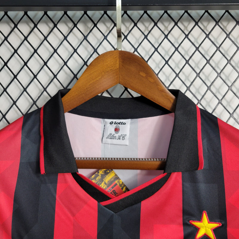 Camisa Retrô do Milan 1993/1994