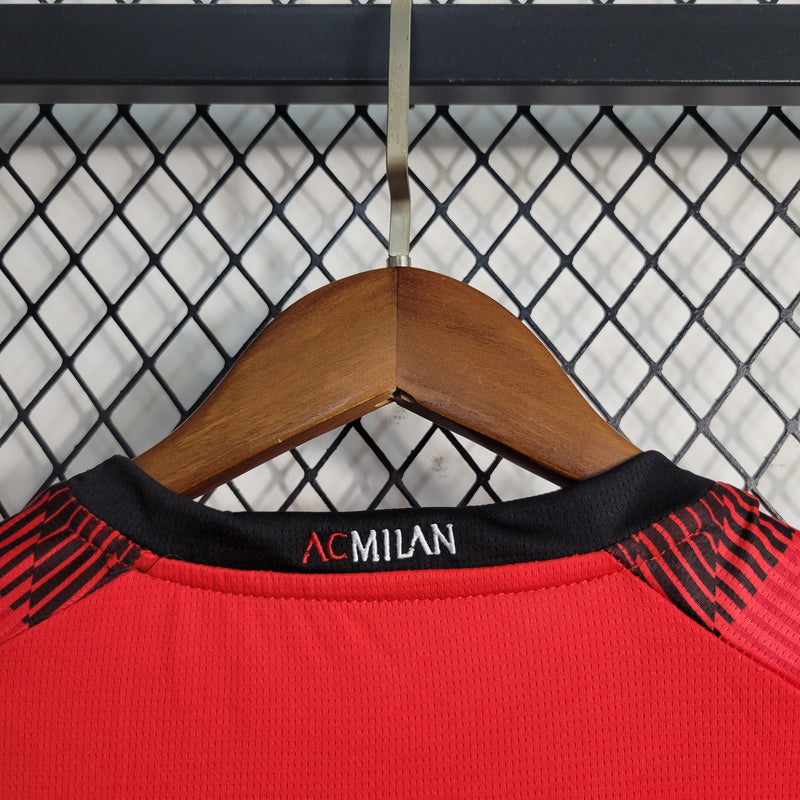 Conjunto Infantil Oficial do Milan 23/24 - Kids