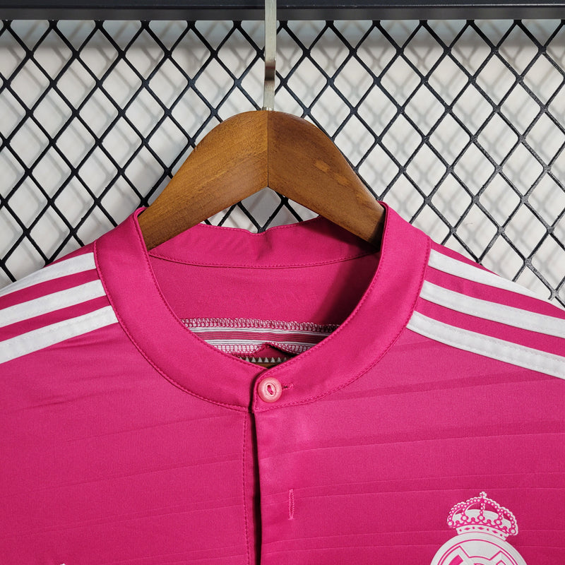 Camisa Retrô do Real Madrid 2014/2015 - Manga Longa