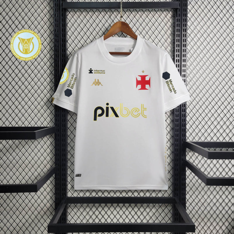 Camisa Oficial do Vasco 23/24 Goleiro - Completa com Patrocínio e Pacth