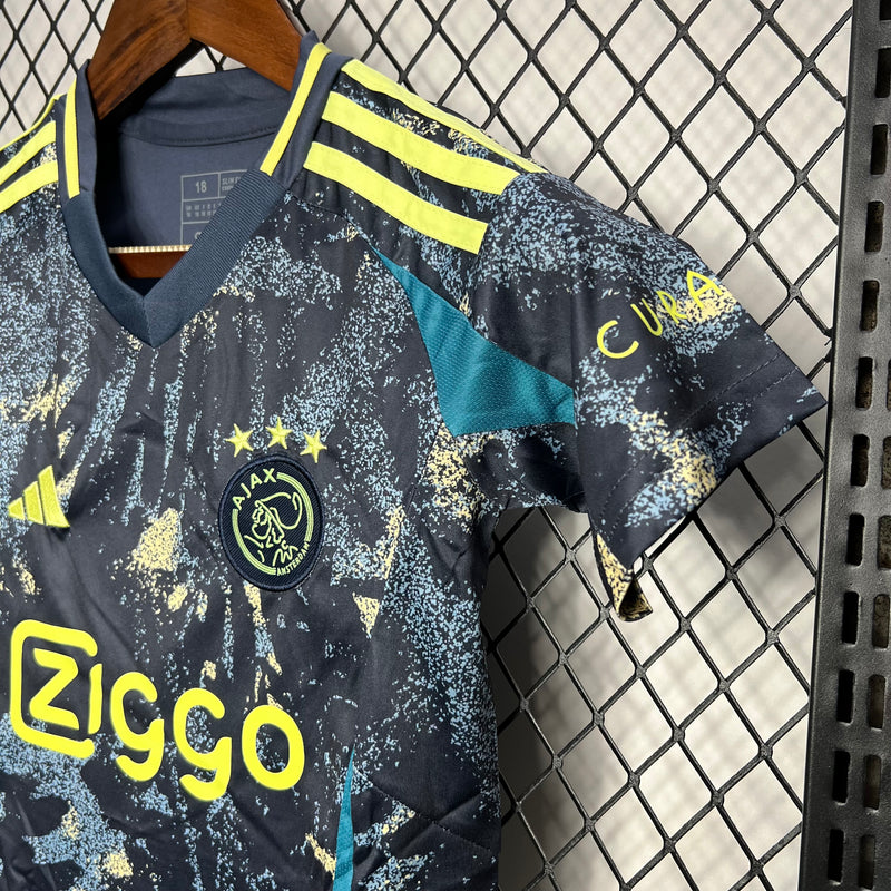 Conjunto Infantil Oficial do Ajax 24/25 - Kids