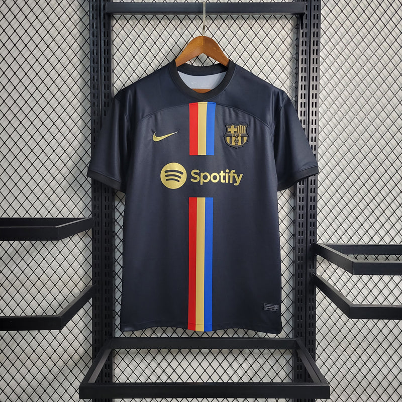 Camisa Oficial do Barcelona 23/24 - Black Classica