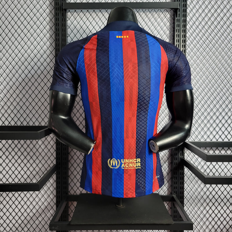 Camisa Oficial do Barcelona 22/23 - Versão Jogador