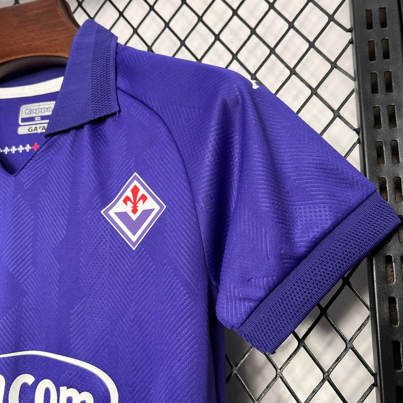 Conjunto Infantil Oficial da Fiorentina 24/25 - Kids