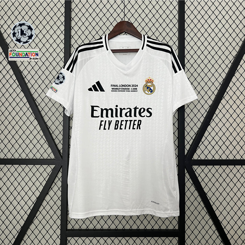 Camisa Oficial do Real Madrid 24/25 Versão Torcedor - Champions League