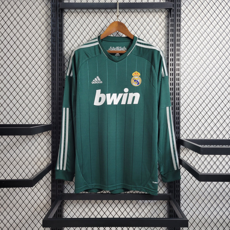 Camisa Retrô do Real Madrid 2012/2013 - Manga Longa