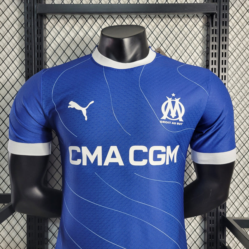 Camisa Oficial do Olympique de Marseille 23/24 - Versão Jogador