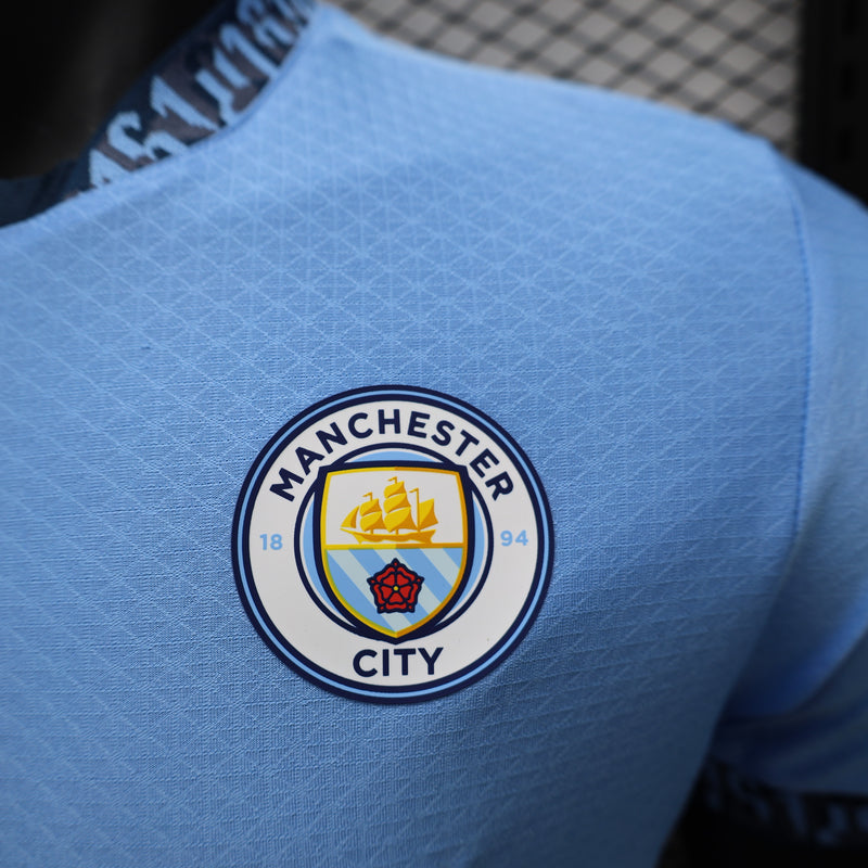 Camisa Oficial do Manchester City 24/25 - Versão Jogador