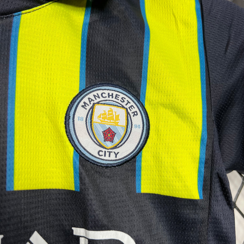 Conjunto Infantil Oficial do Manchester City 24/25 - Kids