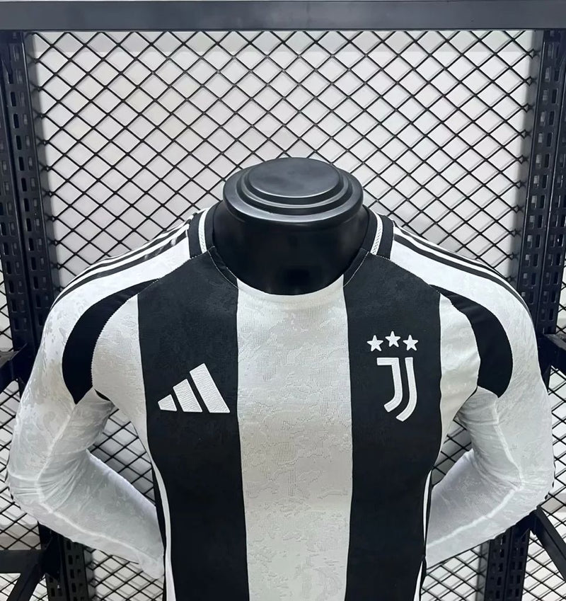 Camisa Oficial da Juventus 24/25 - Manga Longa