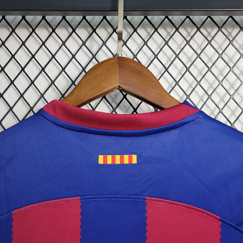 Camisa Feminina Oficial do Barcelona 23/24 - Baby Look