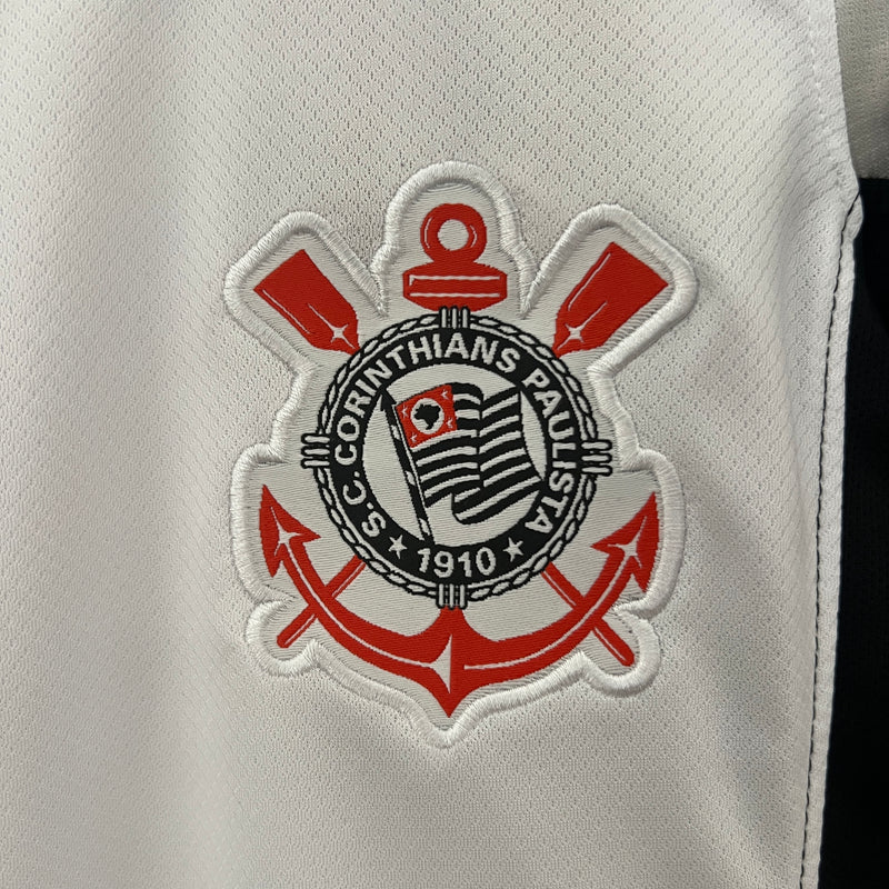 Camisa Feminina Oficial do Corinthians 24/25 Versão Torcedor - Baby Look