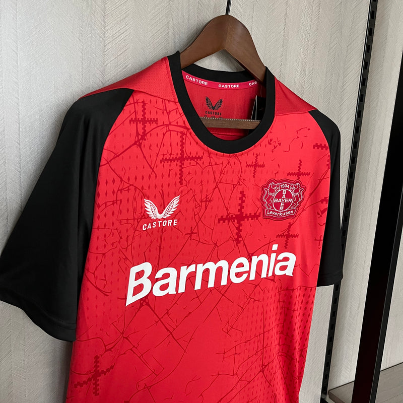 Camisa Oficial do Bayern Leverkusen 24/25 - Versão Torcedor