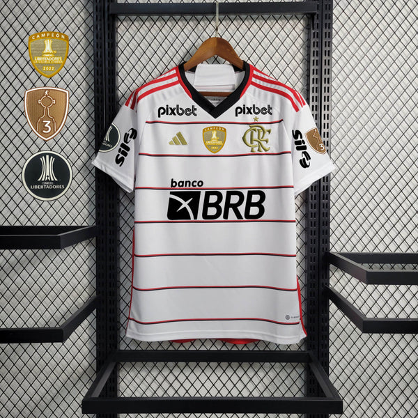 Camisa 2 Oficial do CR Flamengo 23/24 Versão Torcedor - Libertadores