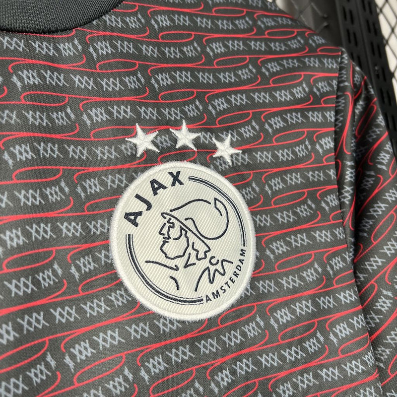 Camisa Oficial do Ajax 24/25 Versão Torcedor - Pré Jogo