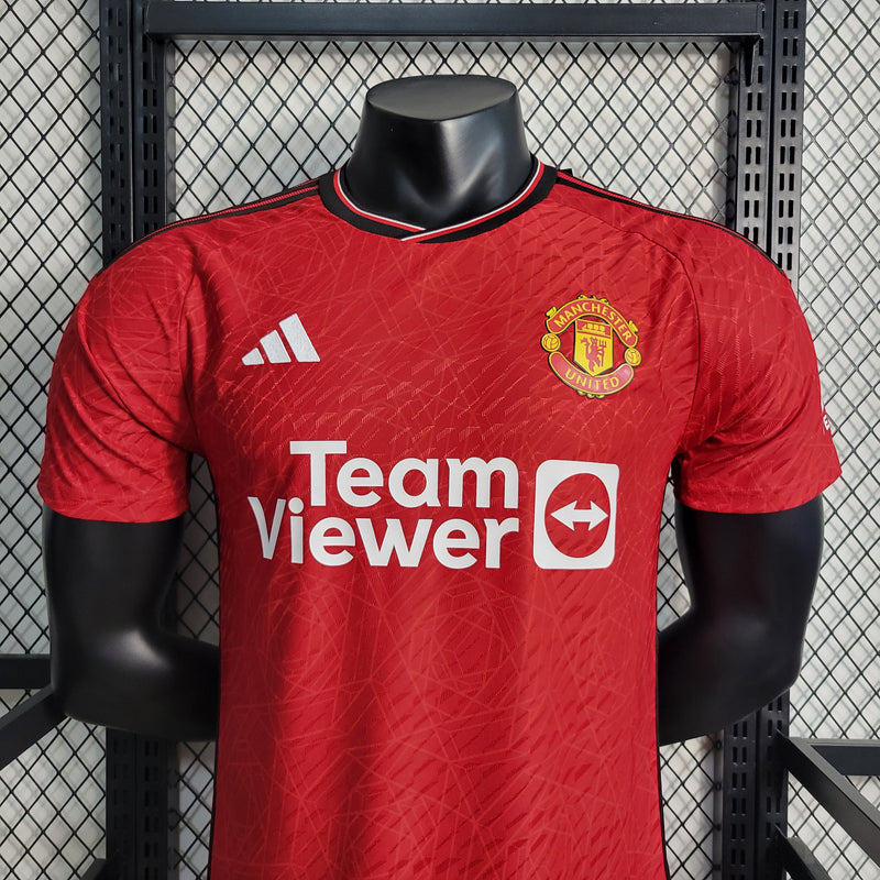 Camisa Oficial do Manchester United 23/24 - Versão Jogador