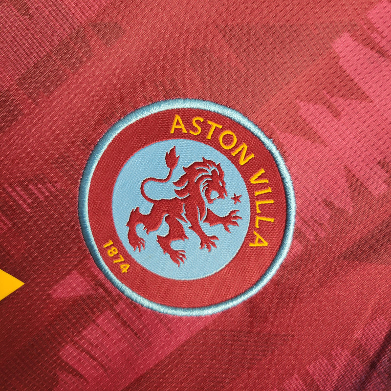 Camisa Oficial do Aston Villa 23/24 - Versão Torcedor