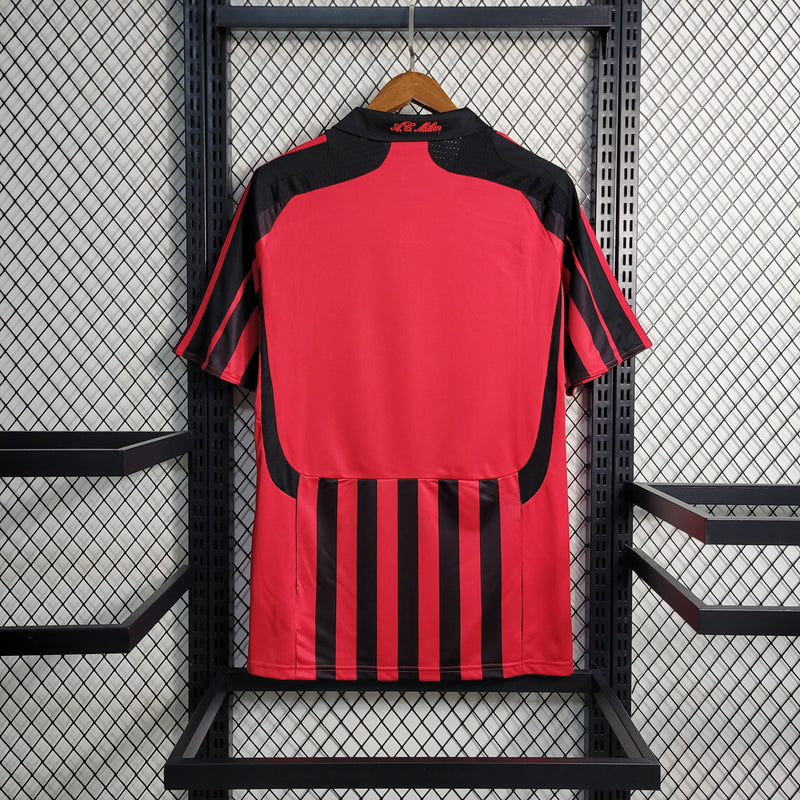 Camisa Retrô do Milan 2007/2008