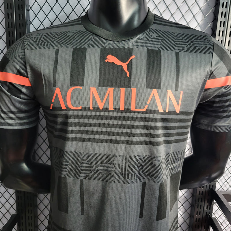 Camisa Oficial do Milan 22/23 - Versão Jogador