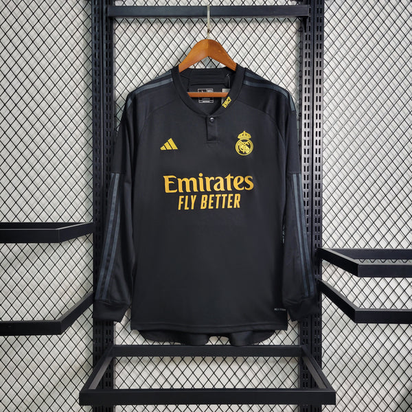 Camisa 2 Oficial do Real Madrid 23/24 - Manga Longa