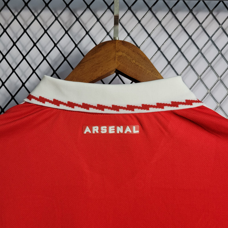 Camisa Oficial do Arsenal 22/23 - Manga Longa