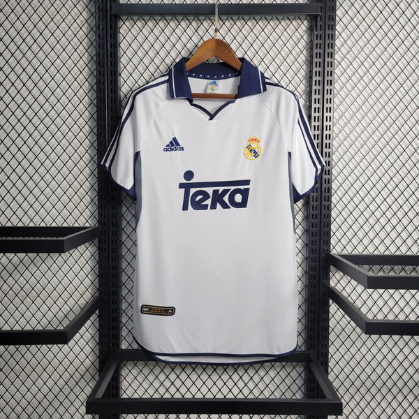 Camisa Retrô do Real Madrid 2000/2001 - Versão Retrô