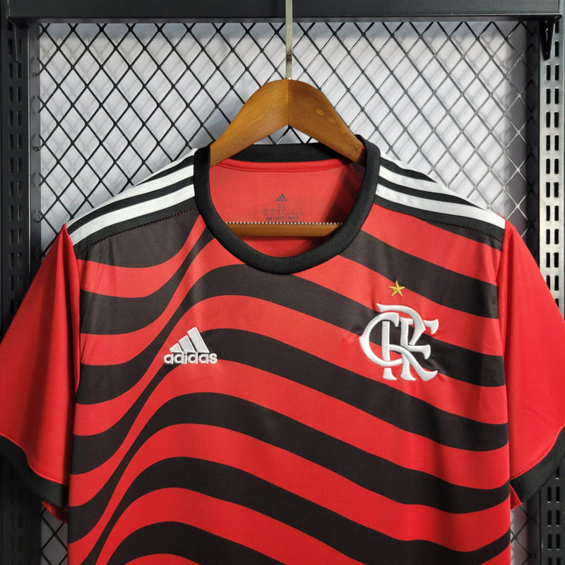 Camisa 3 Oficial do CR flamengo 22/23 Versão Completo - Completa com Patrocínio e Pacth