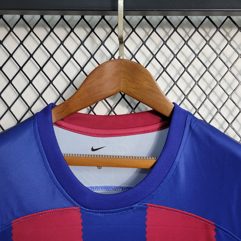 Camisa Feminina Oficial do Barcelona 23/24 - Baby Look