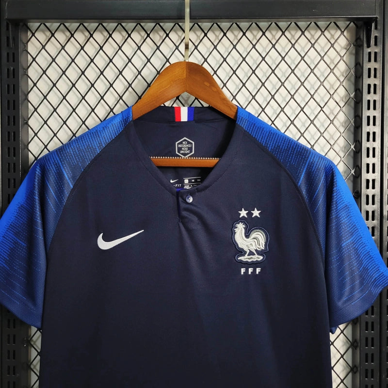 Camisa Retrô da França 2018