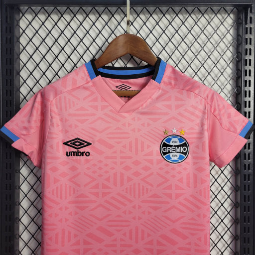 Camisa Feminina Oficial do Grêmio 22/23 - Outubro Rosa