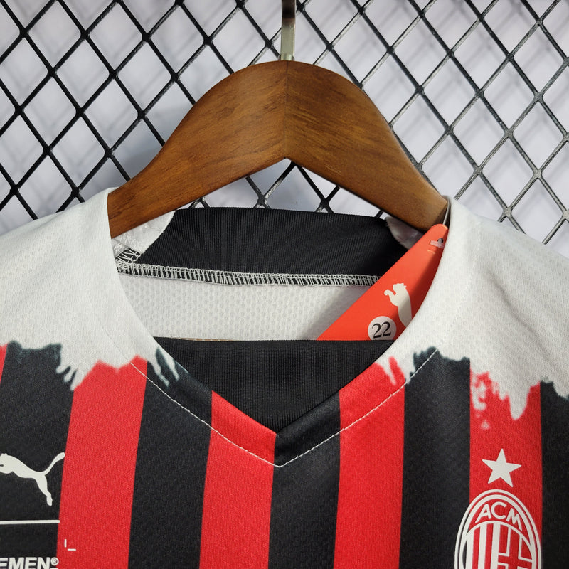 Conjunto 2 Infantil do Milan 22/23 - Kids