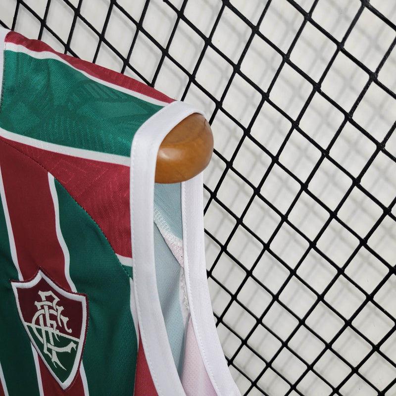 Regata Oficial do Fluminense 23/24 Versão Torcedor - Completa com Patrocínio