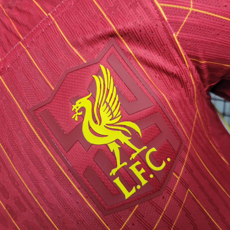 Camisa Oficial do Liverpool 24/25 - Versão Jogador