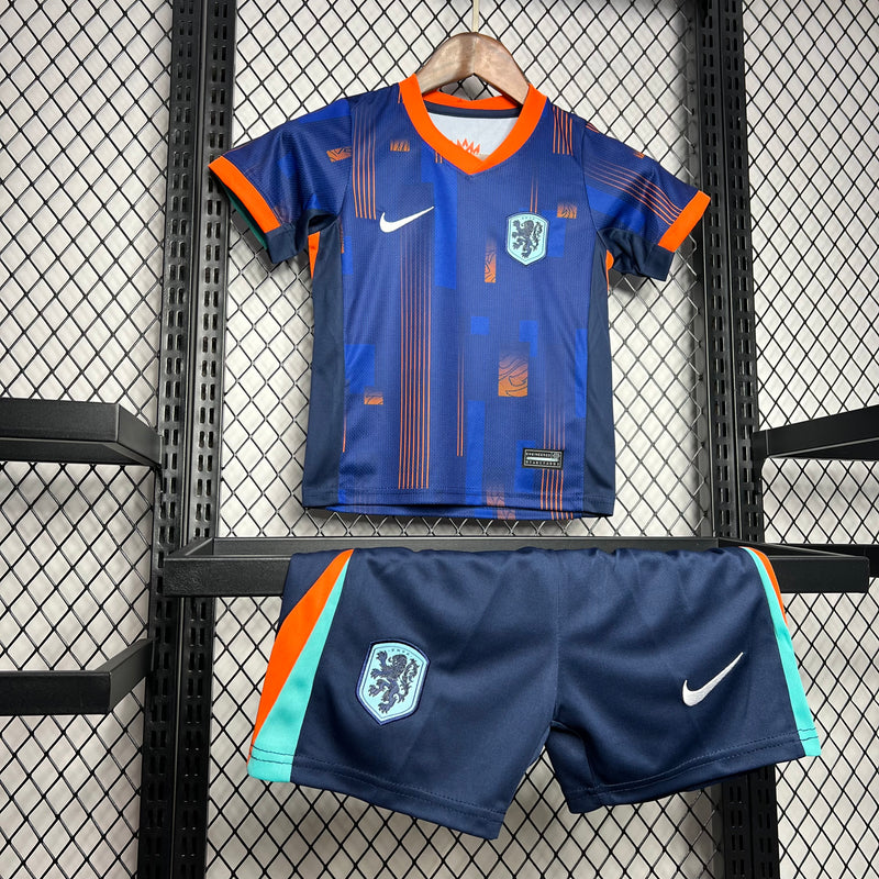 Conjunto Infantil Oficial da Holanda 24/25 - Kids