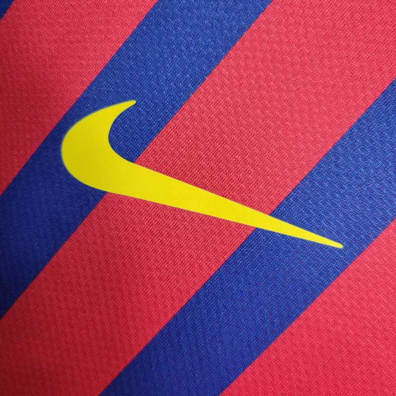 Camisa Retrô do Barcelona 2011/2012 - Manga Longa